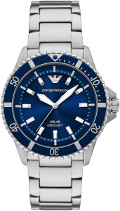 Zegarek Męski Emporio Armani World Explorer AR11697 Granatowa Tarcza Solar + BOX
