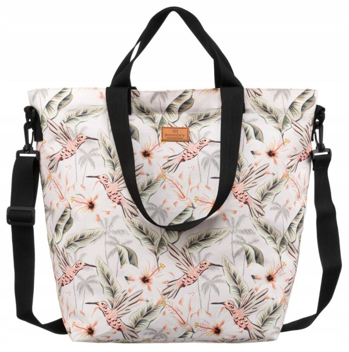 Wygodny shopper damski z poliestru - Rovicky