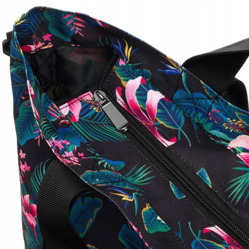 Wygodny shopper damski z poliestru - Rovicky