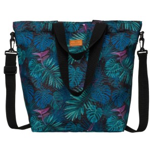 Casualowa torba shopper z zewnętrzną kieszonką - Rovicky