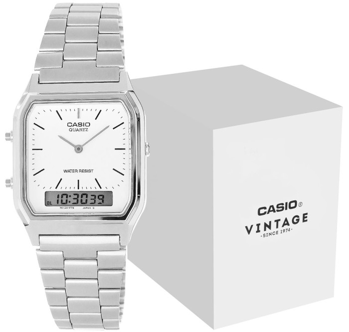 Zegarek Damski CASIO AQ-230A-7DMQYES + BOX