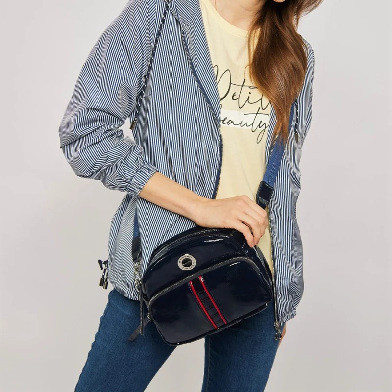 Granatowa damska listonoszka Monnari BAG1190