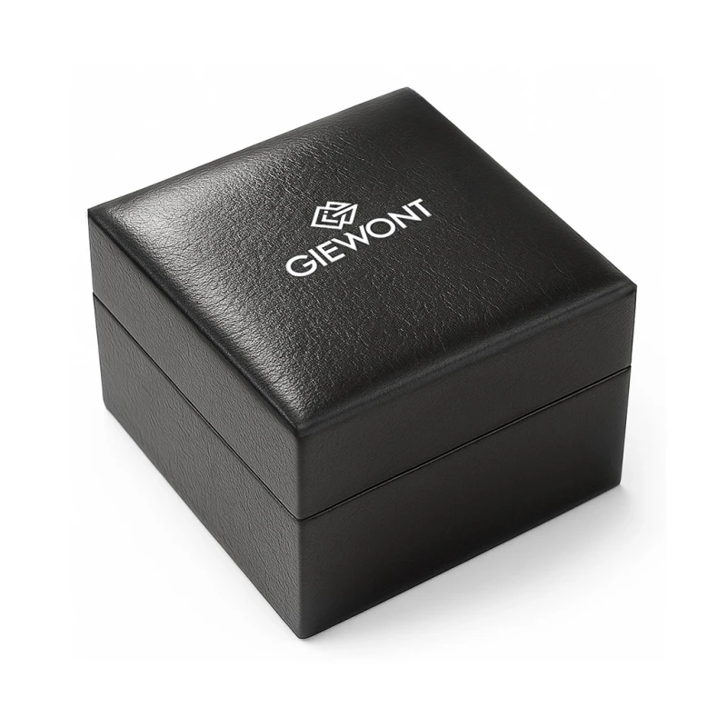 Zegarek Męski Giewont Elegance Sapphire Srebrno Czarny GW5160-B2