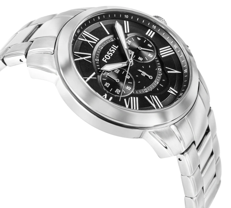 Cyfry rzymskie na tarczy FOSSIL Grant FS4736