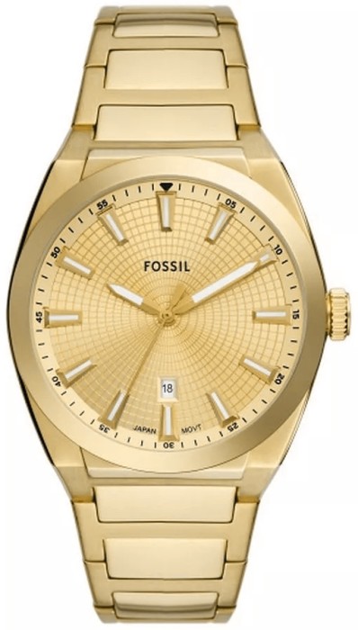Złoty zegarek męski FOSSIL Everett FS5965