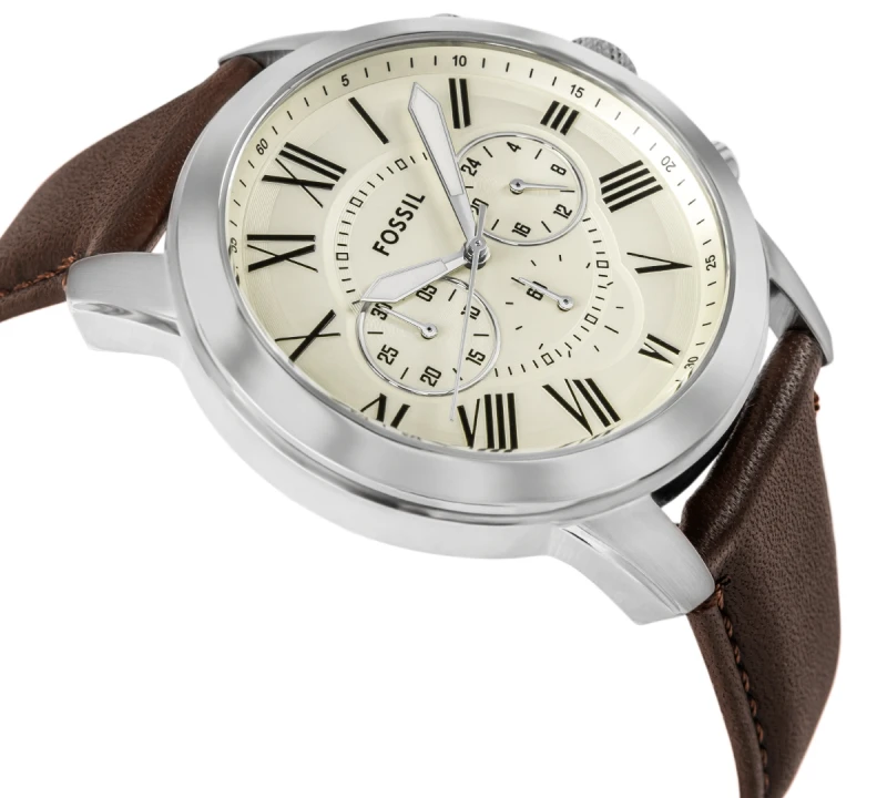 Zegarek Męski FOSSIL Grant Leather FS4735 + BOX