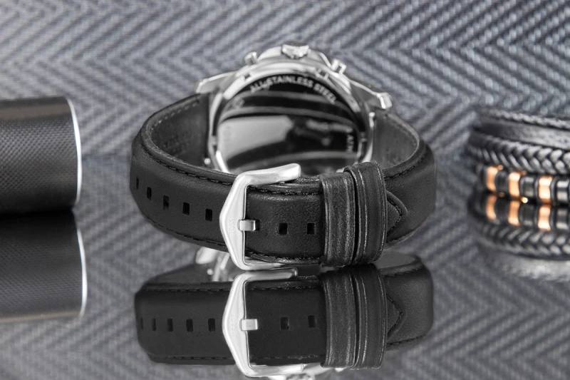 Zegarek Męski FOSSIL Grant Leather FS4812 + BOX