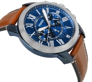 FOSSIL Grant Leather FS5151 – brązowy pasek ze skóry naturalnej