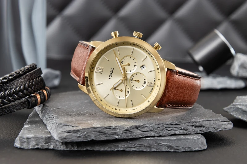 Zegarek Męski FOSSIL Neutra Chronograph FS6113 + BOX