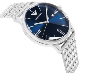 Srebrna koperta zegarka Emporio Armani Minimalist AR11674