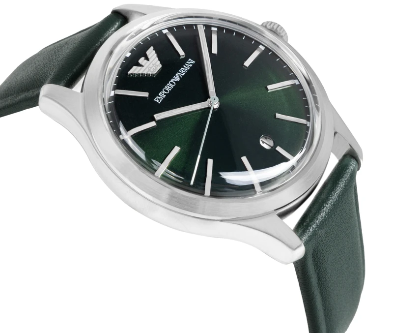 Srebrna koperta zegarka Emporio Armani Dario AR11749