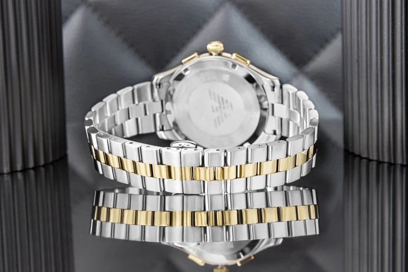 Zegarek Męski Emporio Armani Dario Chronograph AR80084SET + BOX