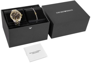 Zegarek Męski Emporio Armani Dario Chronograph AR80084SET + BOX