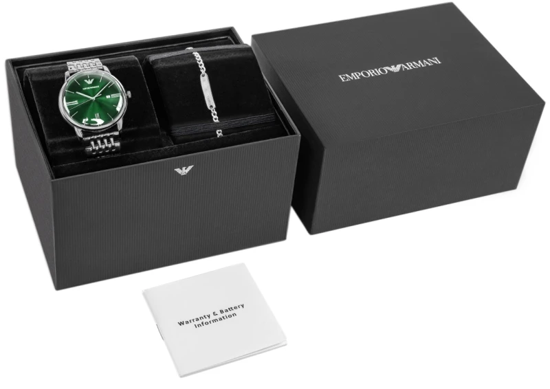 Zegarek Męski Emporio Armani Minimalist AR80087SET + BOX