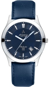 Zegarek męski Atlantic Seahunter 71360.41.51 z granatową tarczą