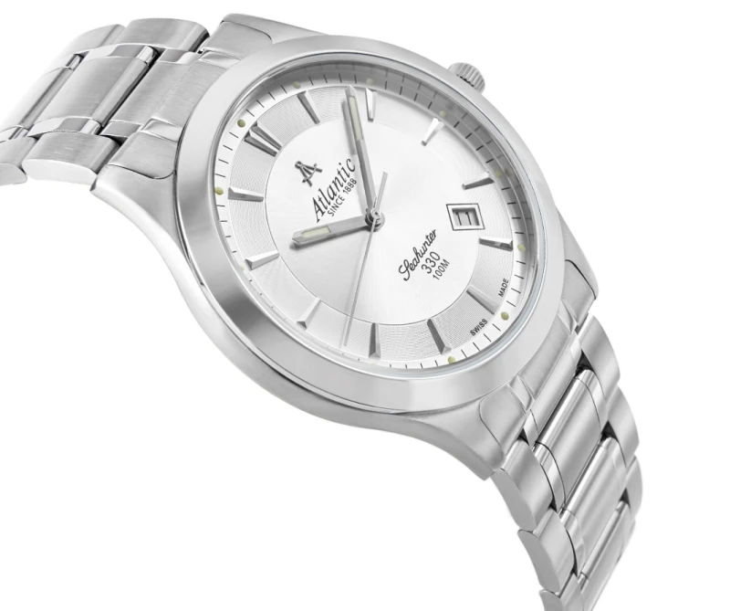 Zegarek Atlantic Seahunter 71365.41.21 ze stalową bransoletą