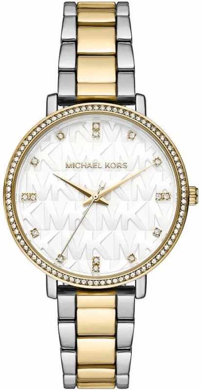 Zegarek damski Michael Kors Pyper MK4918 srebrno-złoty