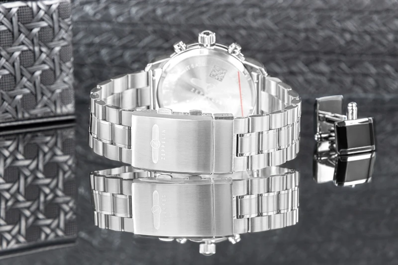 Zegarek Męski ZEPPELIN 100 Jahre Chronograph 7680MB-1 + BOX