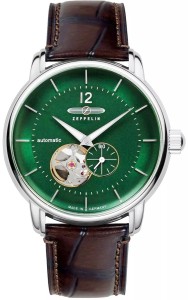 Zegarek Męski ZEPPELIN LZ120 Open Heart Automatic 8166-4 + BOX