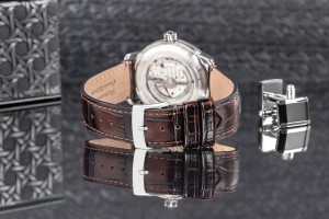 Zegarek Męski ZEPPELIN LZ120 Open Heart Automatic 8166-4 + BOX