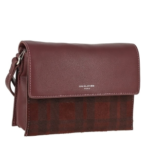 Bordowa Listonoszka David Jones CM 4002