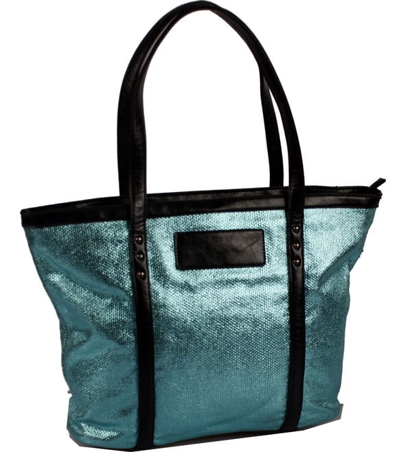 a-4 błękitna -torebka damska