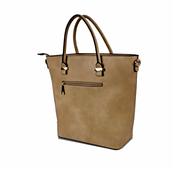 beżowy kuferek -torebka damska